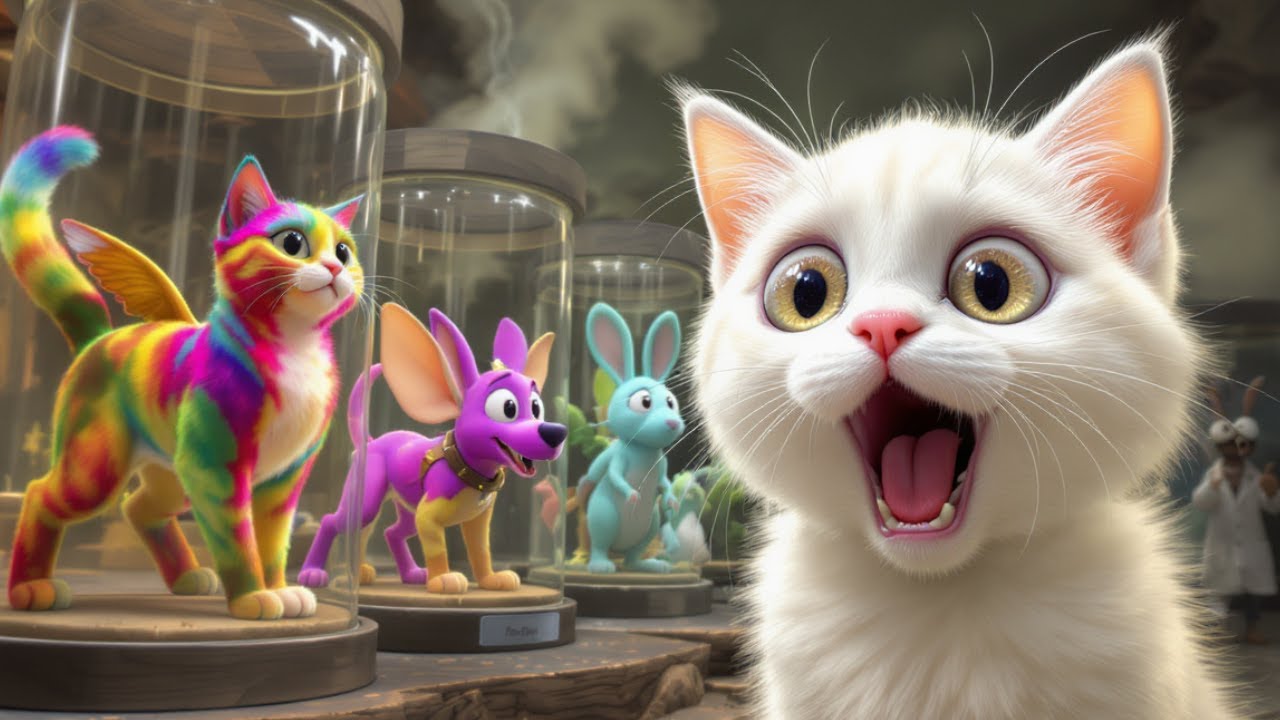 🐜🌈 Kitten Discovers ANTS Are Doing CRAZY Experiments! 😱