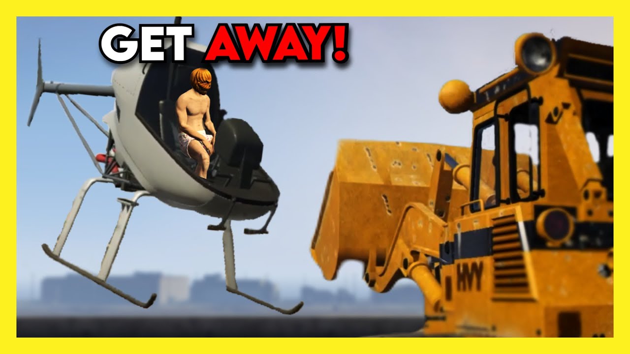 HE WON'T STOP CHASING ME!!! | GTA5 FiveM CNRV Moments #11
