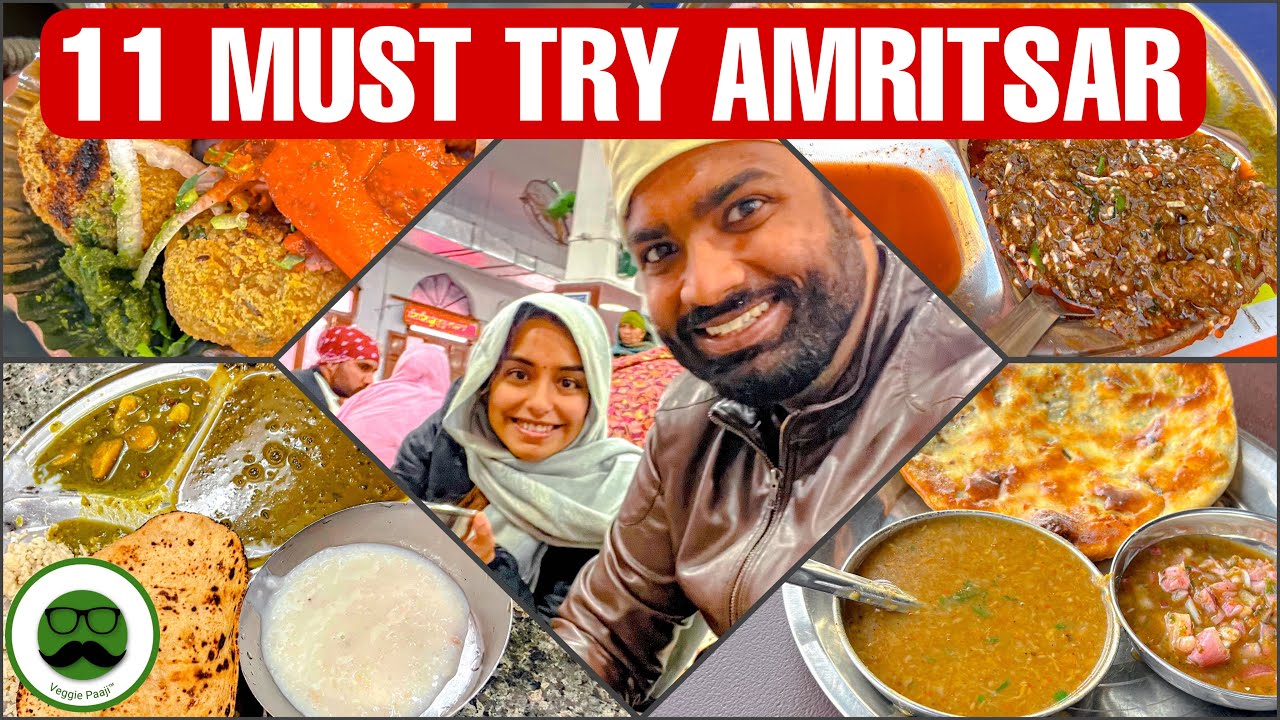 11 Best Amritsar Street Food | Veggie Paaji Amritsar Food Tour