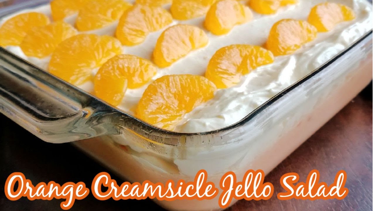 Orange Creamsicle Jello Salad