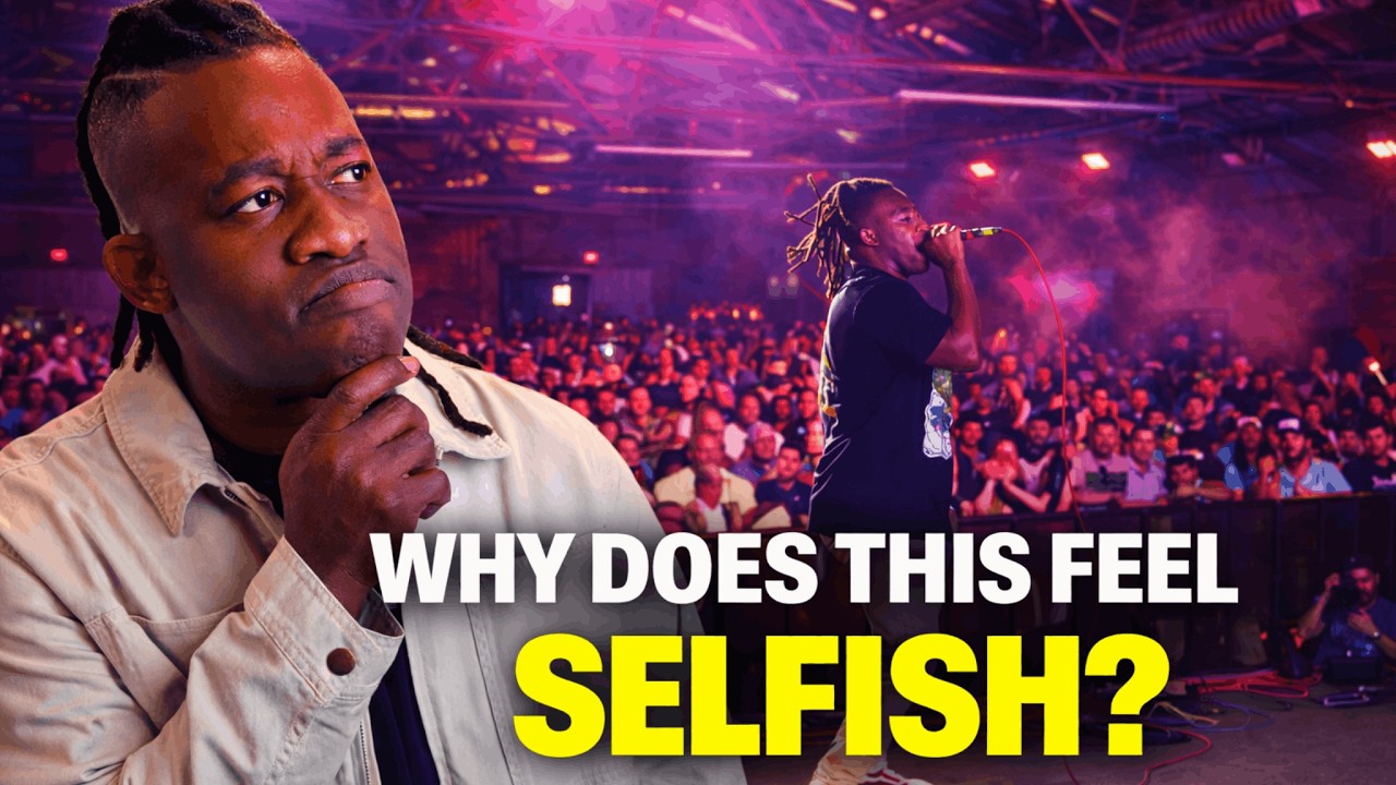 Getting over feeling like a selfish person...