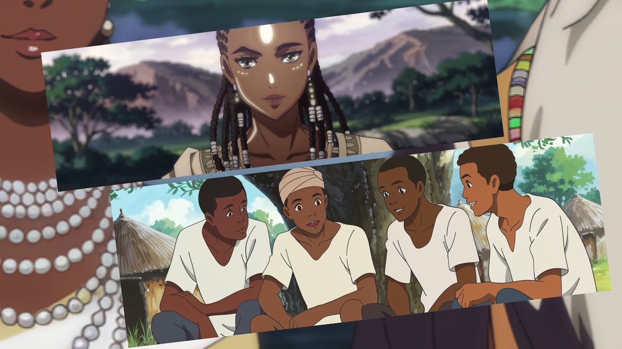 Conte Benga du Gabon : Koumba et les 4 prétendants. #anime #fable #conteafricain #conte