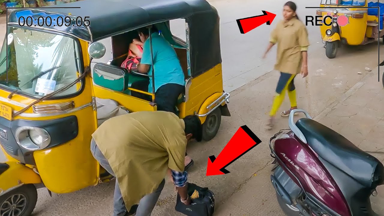 Salute toThis Lady Auto Driver 🙏💖 | Thief Caught Red Handed | Social Awareness Video | Eye Cam