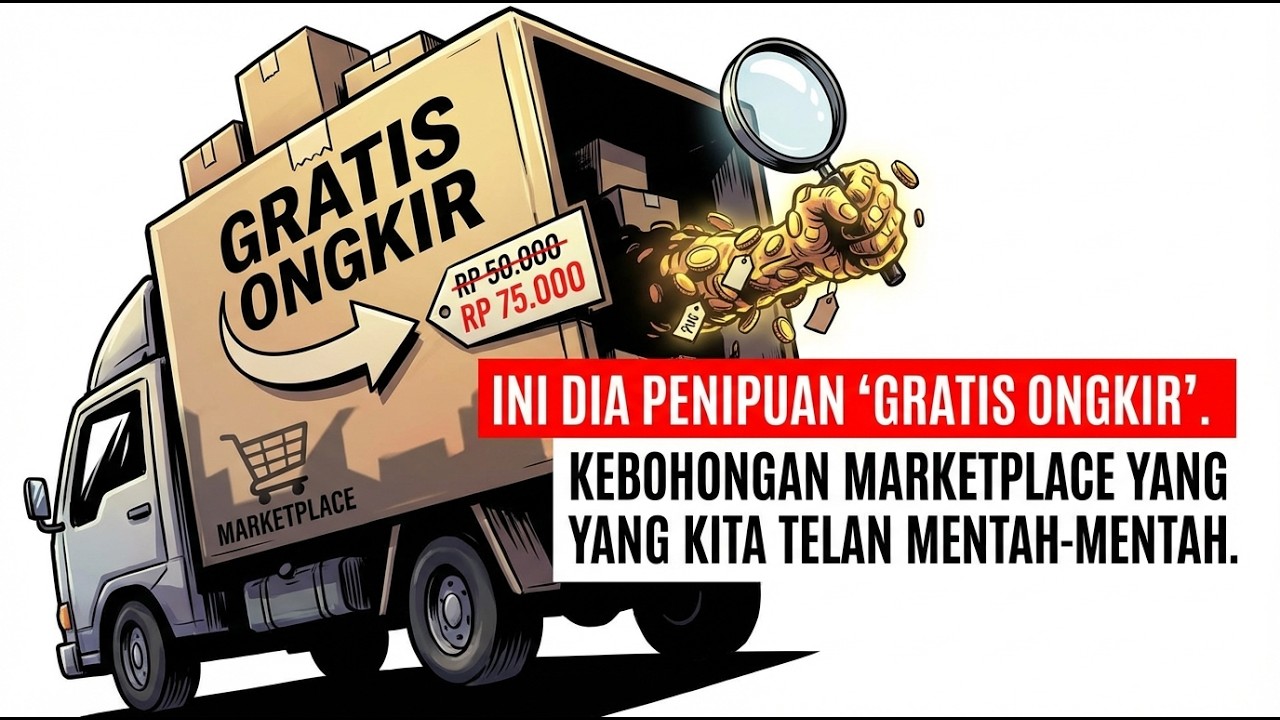 Gratis Ongkir (Tapi Harga Produk Naik): Kebohongan Marketplace yang Kita Telan Mentah-Mentah.