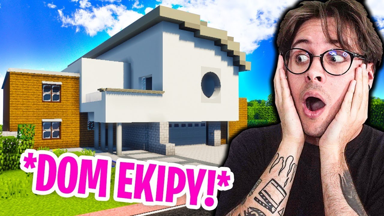 ZOSTAŁEM NOWYM *CZŁONKIEM EKIPY* i ZAMIESZKAŁEM w jej DOMU❗️😲 MINECRAFT ŻYCIE EKIPY #1