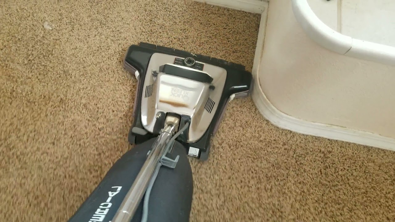 Sanitaire SC899 Type E, Black, Custom Build, In Long & CRUNCHY Vacuuming w/ Bag Dump (March 2021)