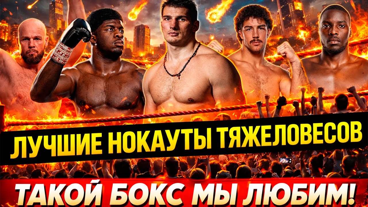 Бокс. УБОЙНЫЕ НОКАУТЫ ТЯЖЕЛОВЕСОВ 2024 года, часть пятая!
