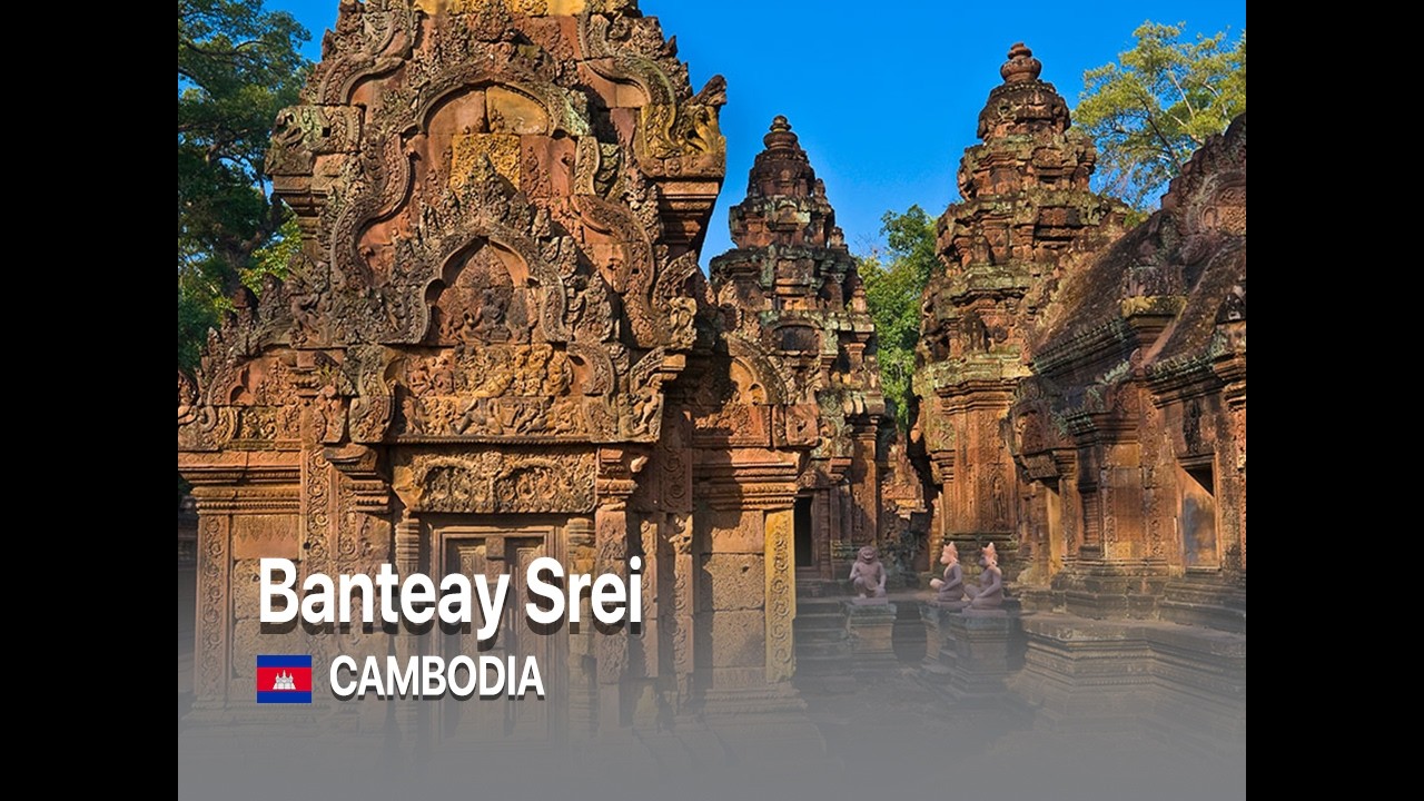 Banteay Srei Temple - Angkor Archeological Park, Siem Reap Cambodia, Asia - Attractions