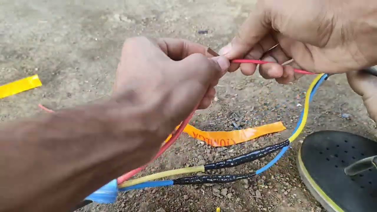 Waterproof Cable Joint⚡submersible motor #tech #technology #submersiblemotor #youtube #youtubeshorts