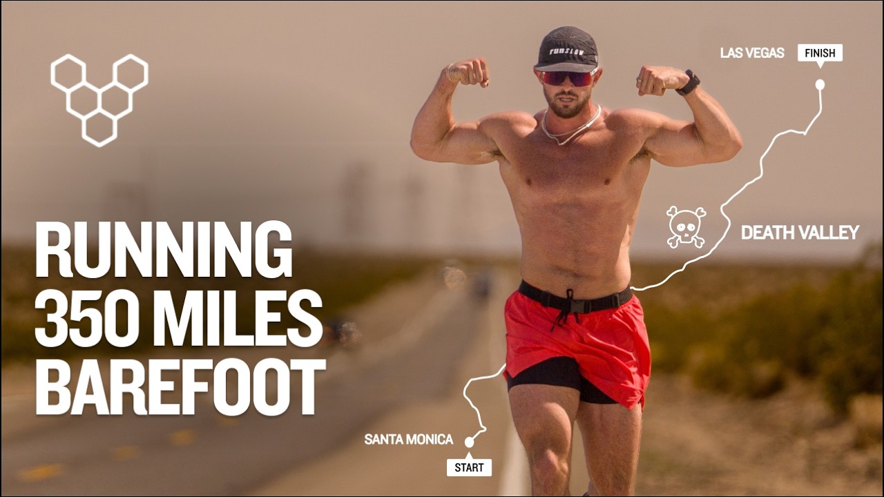 The Speed Project – Running 350 Miles Barefoot (LA to Vegas)
