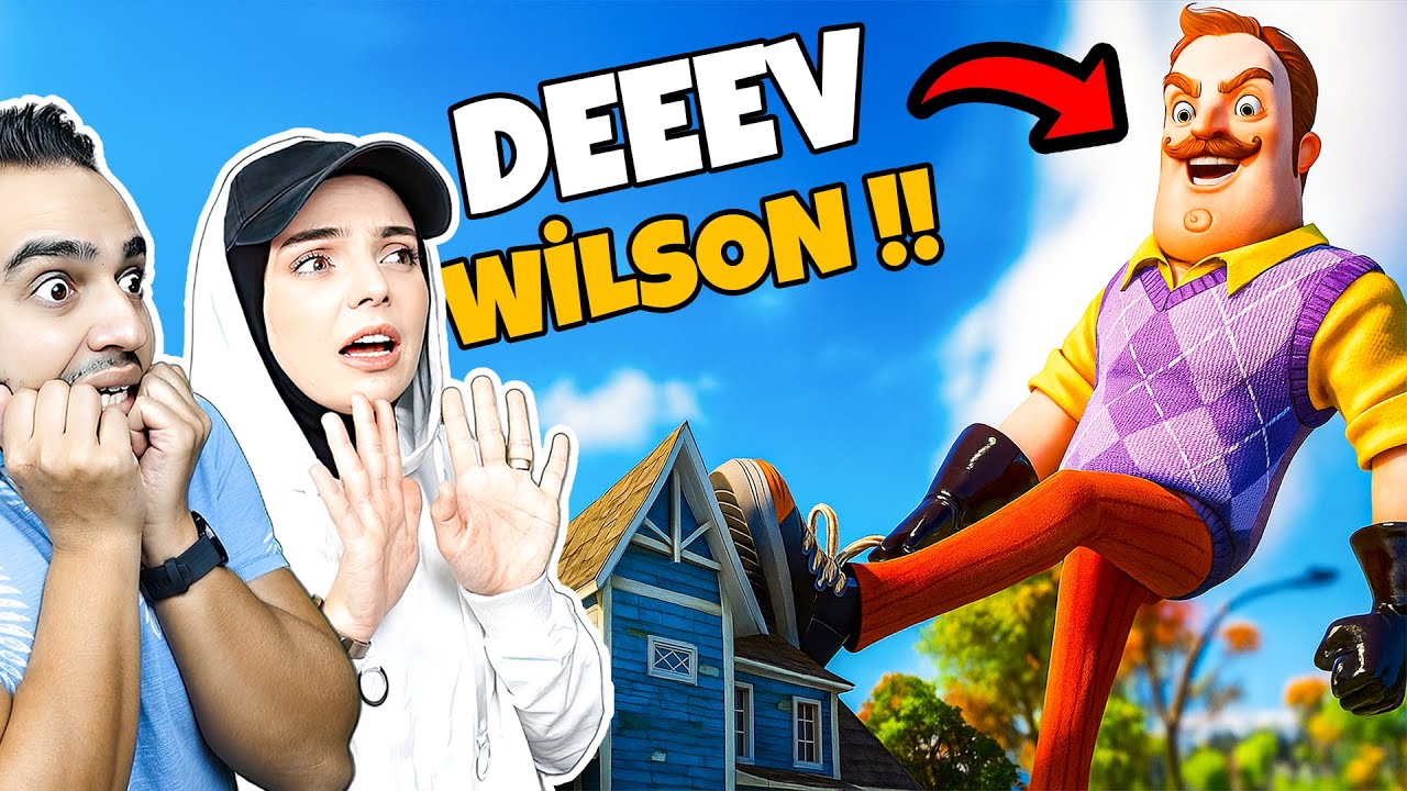 HELLO NEİGHBOR WİLSON DEV OLDU! FİNAL BÖLÜMÜ!😱