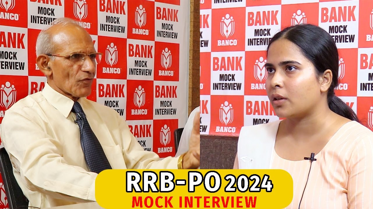 RRB PO 2024 Mock Interview | RRB PO Interview Questions | Interview Preparation