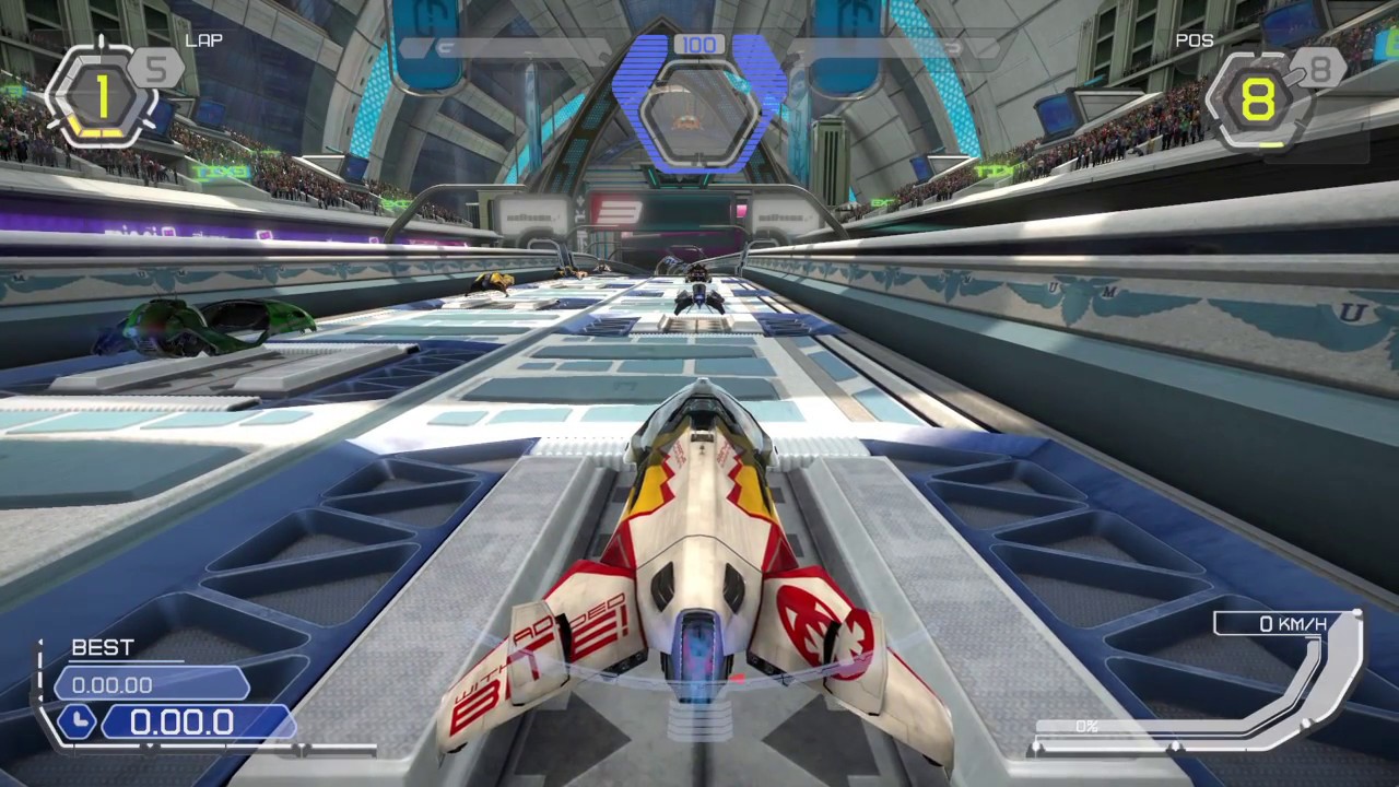 WipEout Omega Collection - Perfect Meltdown - Elite Difficulty (Piranha)