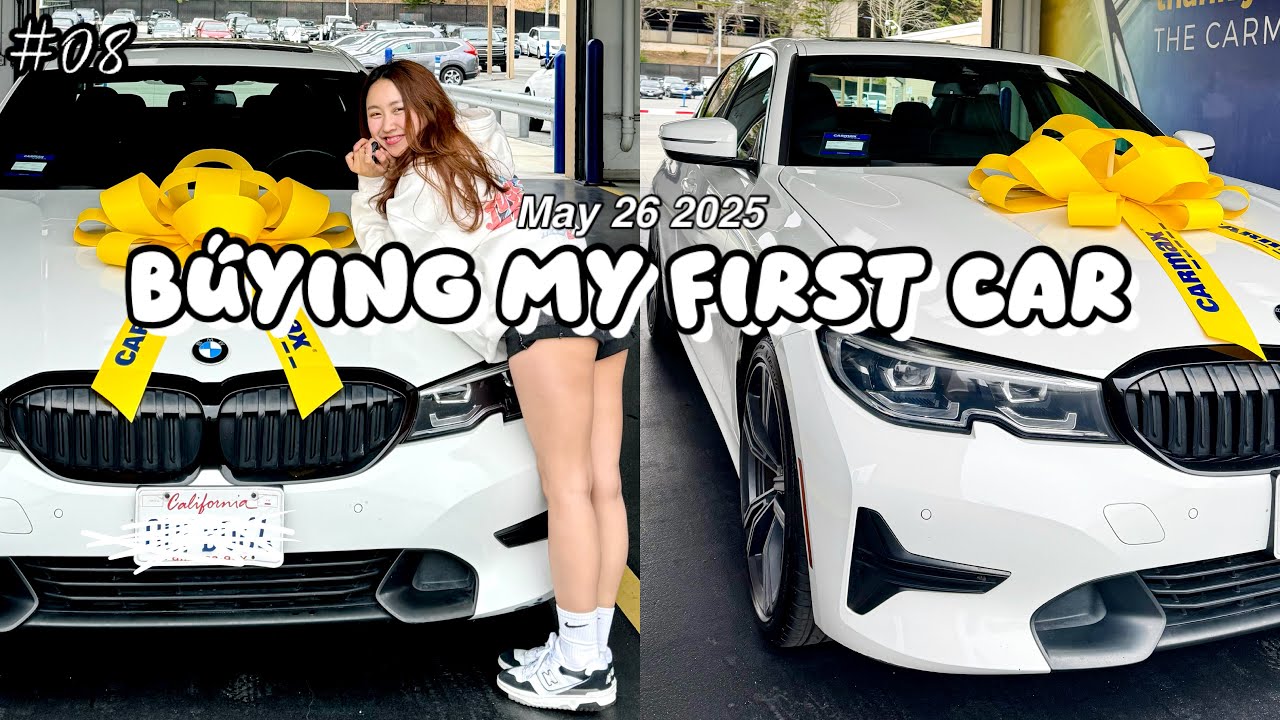 #08 I bought my first car, hard work really did paid off! Meet my baby- White Bee!