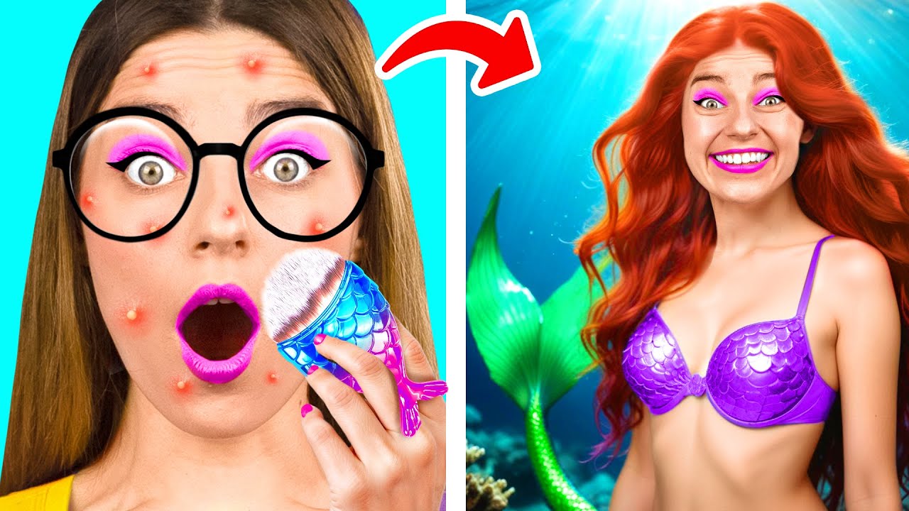 Da Nerd a Sirena Popolare | Sfide Divertenti
