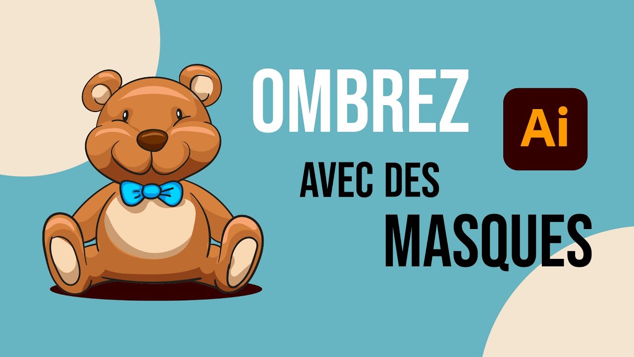 Comment ombrer un dessin avec des masques dans Illustrator [Exercice Illustrator]