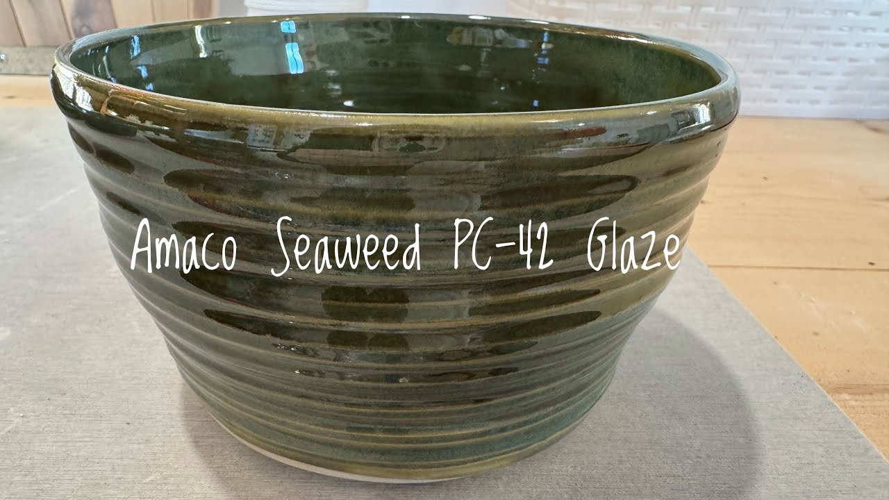 Amaco Seaweed PC-42 Glaze