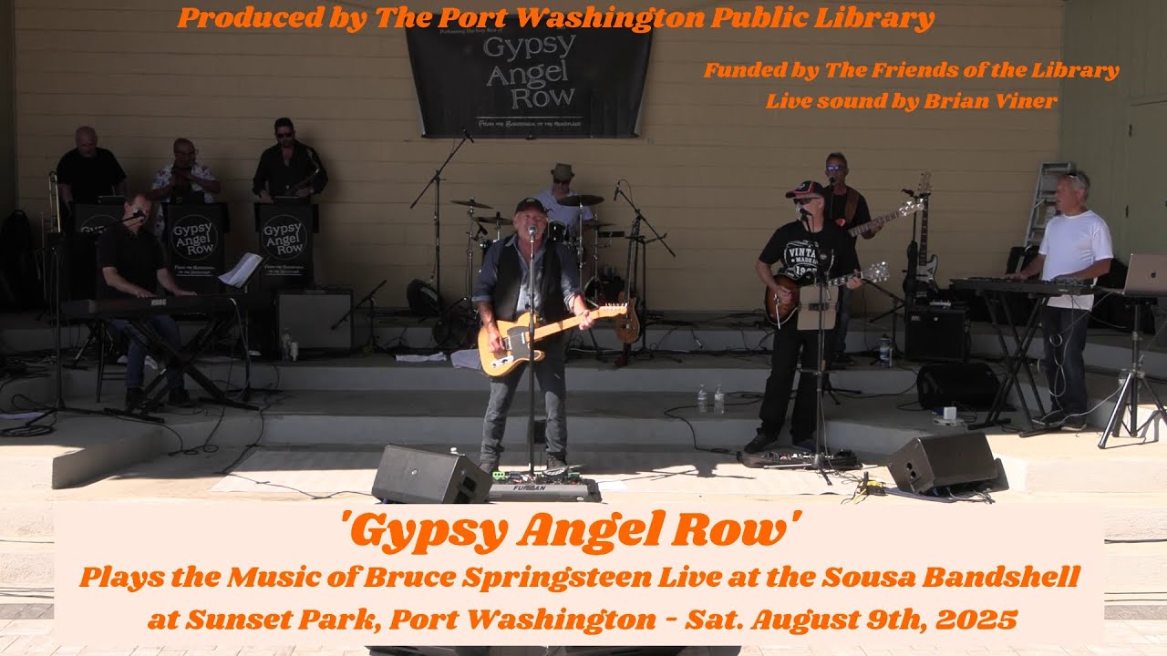 SoundSwap: Gypsy Angel Row (Plays Bruce Springsteen) - Sunset Park in Port Washington: 10/11/25