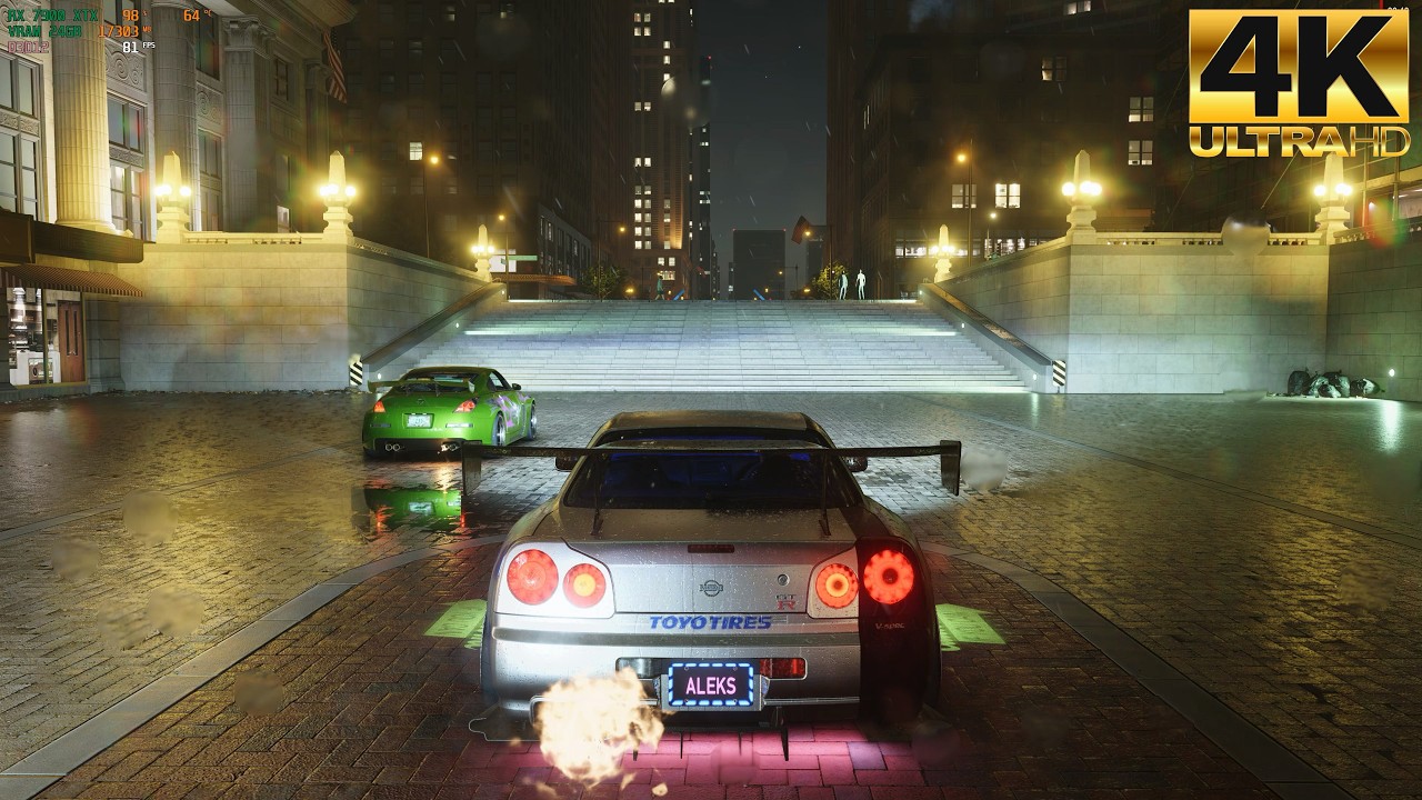 Need for Speed Unbound ➤ NISSAN Skyline GT-R V-spec (1999) Multiplayer Gameplay 4K60FPS