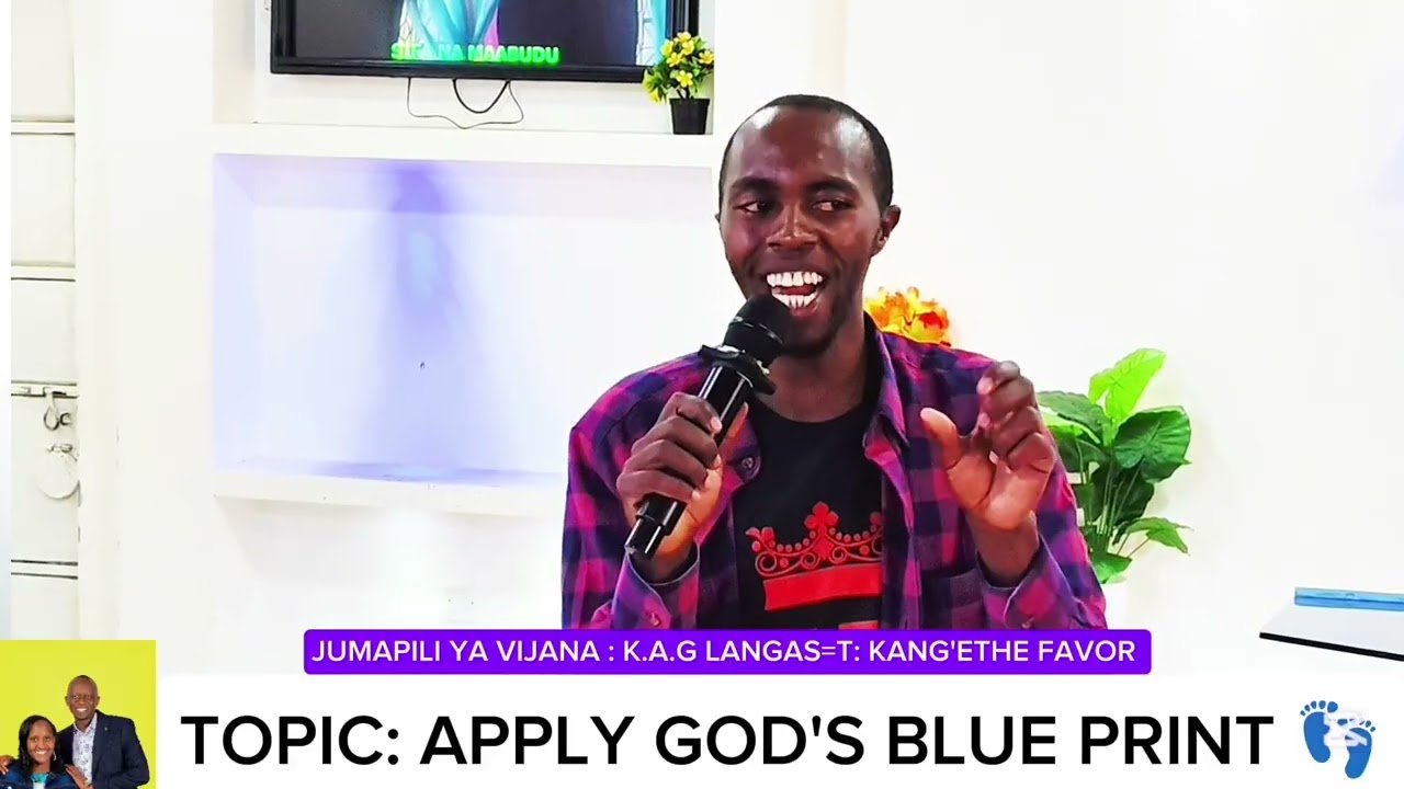 Applying God's blue print: John Favor (KAG YOUTH DIRECTOR)