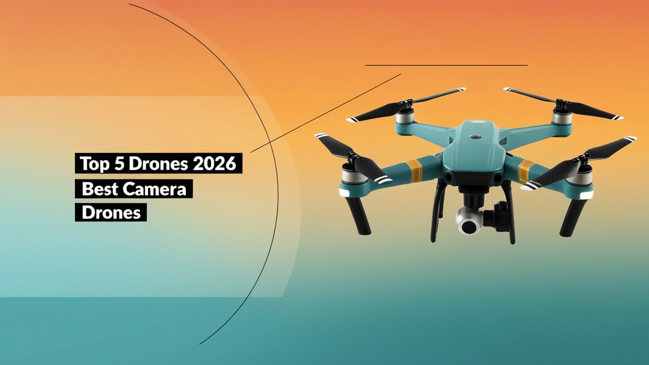 Top 5 Best Camera Drones You Can Buy in 2026 – Aerial Photography Made Easy