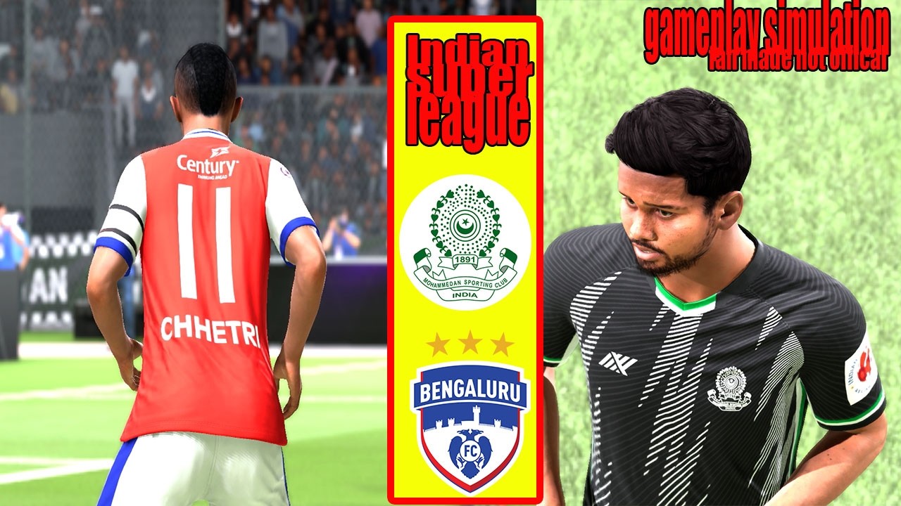Mohammedan SC vs Bengaluru FC | Indian Super League 2026 | Gameplay Simulation