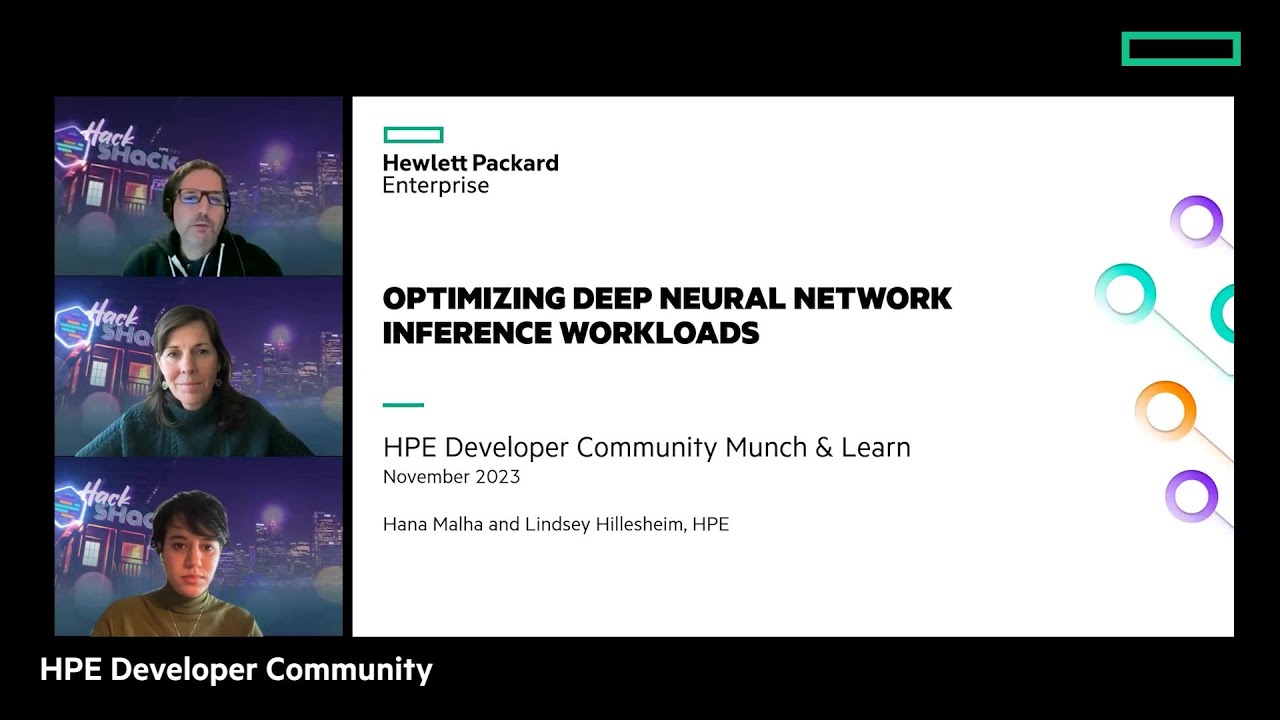 Optimizing deep neural network inference workloads