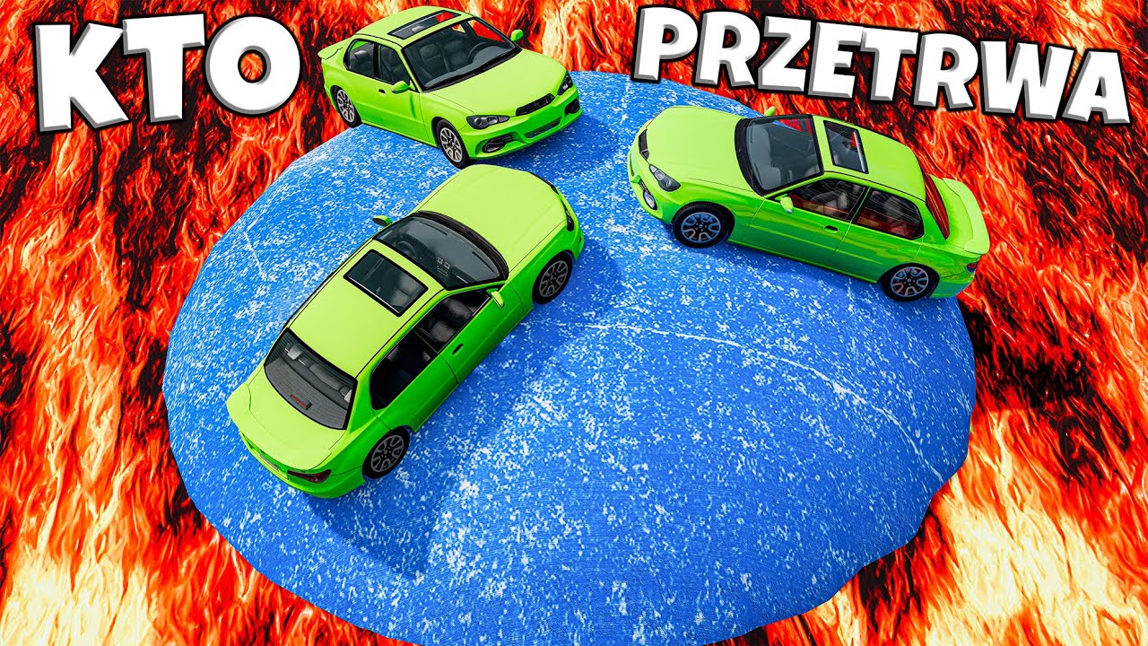 ❄️ SUMO AUTAMI NA LODZIE!? | BeamNG Drive |