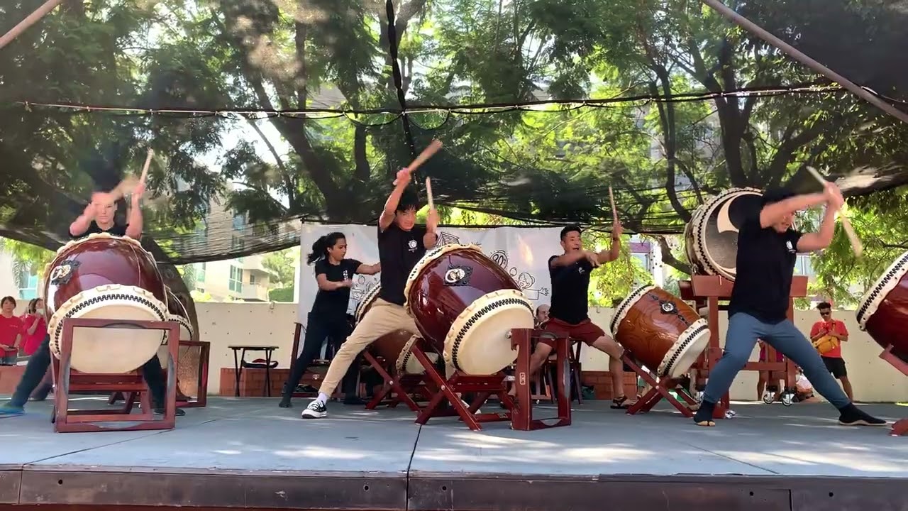 Jack Bazaar at the Taiko Gathering Aug. 2022  