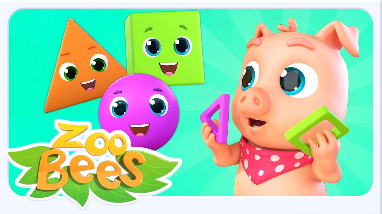 lagu bentuk dan lebih banyak video pembelajaran animasi untuk bayi