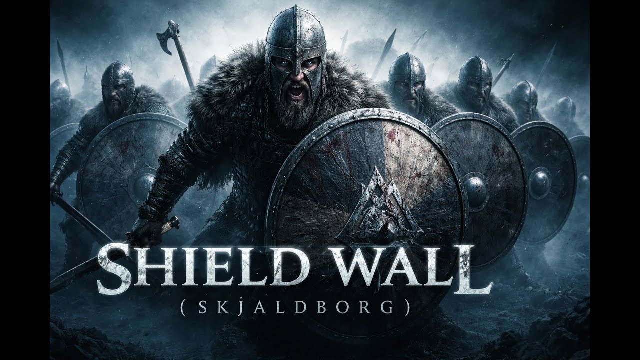 Shield Wall (Skjaldborg) – Epic Viking War Drums | Valhalla Pulse