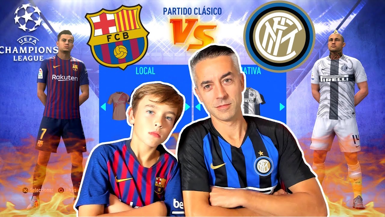 FC BARCELONA VS INTER MILAN - CHAMPIONS LEAGUE
