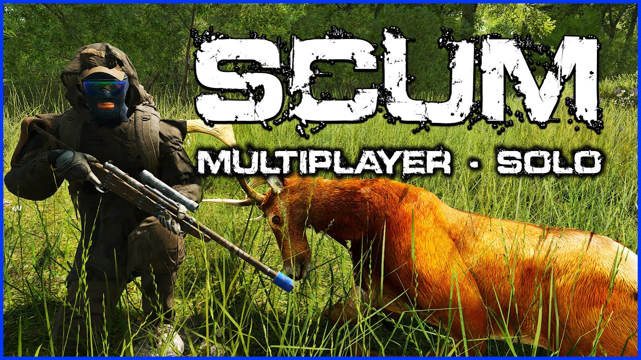 SCUM | MULTIPLAYER | SOLO | I JUST WANT SOME FOOD 🥐