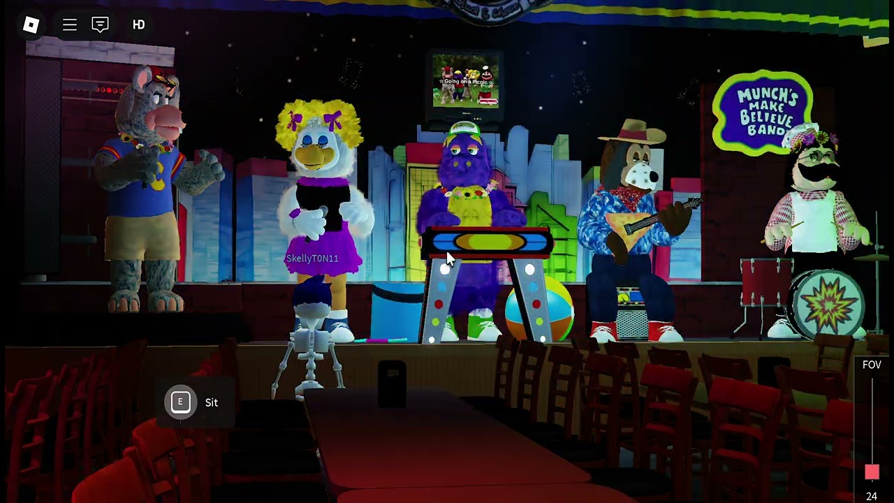 Chuck E Cheese Riptide City - Going On A Picnic