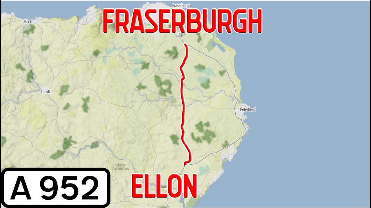Scotland Road Tours - A952 in Aberdeenshire