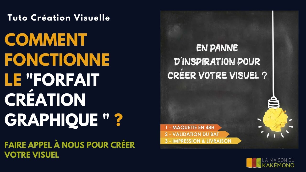 Le forfait création graphique : comment ça fonctionne ?