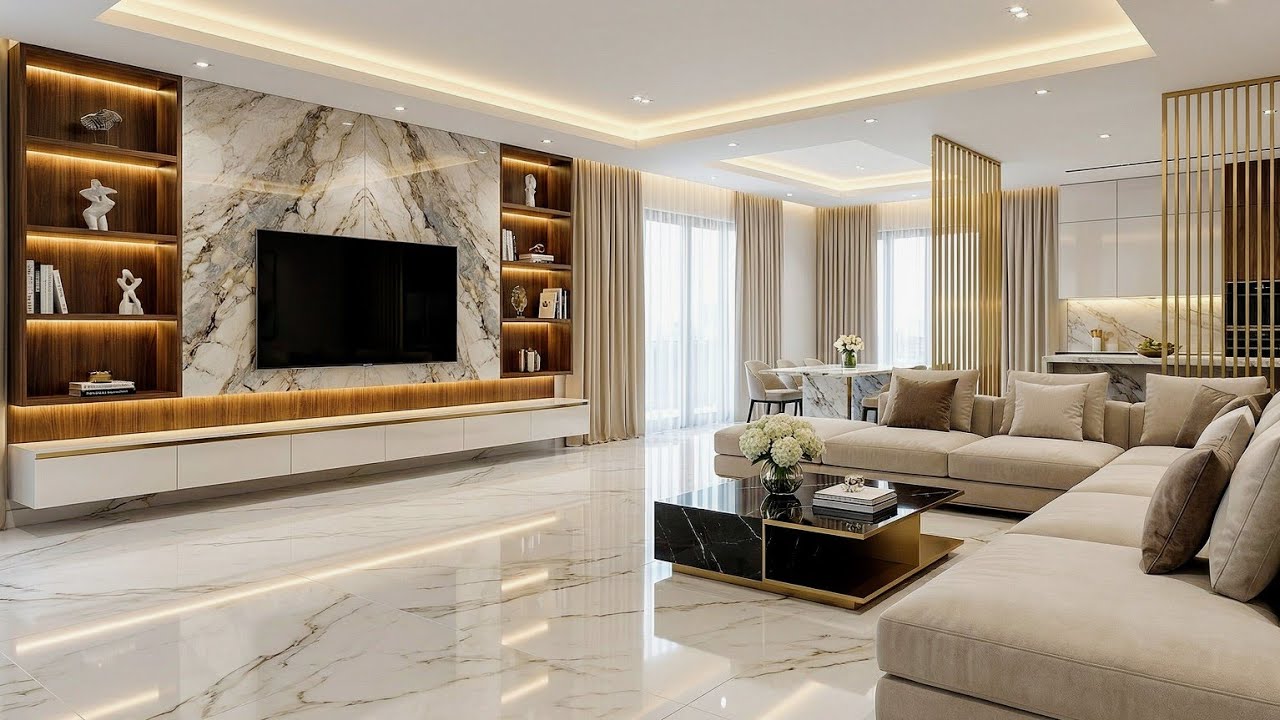 +100 Stylish Modern Living Room Designs 2026 | TV Wall Units & Latest Interior  Design Trends