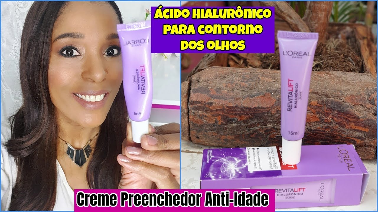Resenha Revitalift Hialurônico L'oreal Creme Para Área dos Olhos Antirrugas