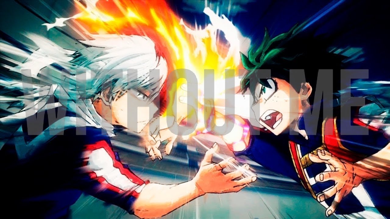 Shoto Todoroki - Without Me 「AMV」