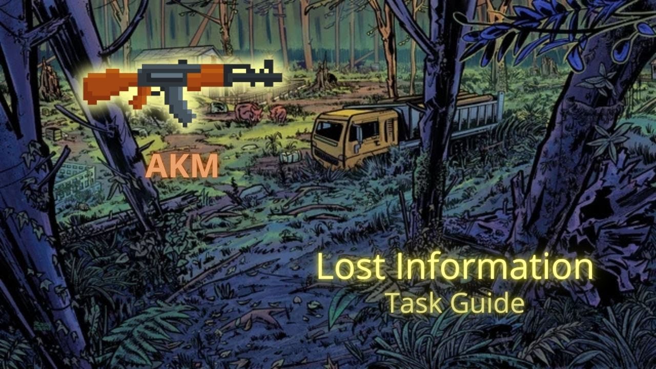 Russian standart AKM | ECM and Lost Information Task Guide in Zero Sievert 1.0