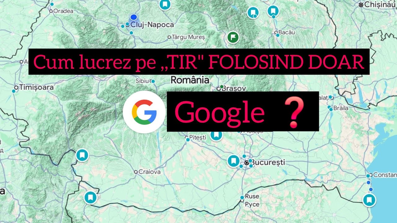 🤯Cum pot lucra pe camion folosind doar GOOGLE ❓️#truckdriver #truckerlife #Rom&acirc;nia #gps #streetview