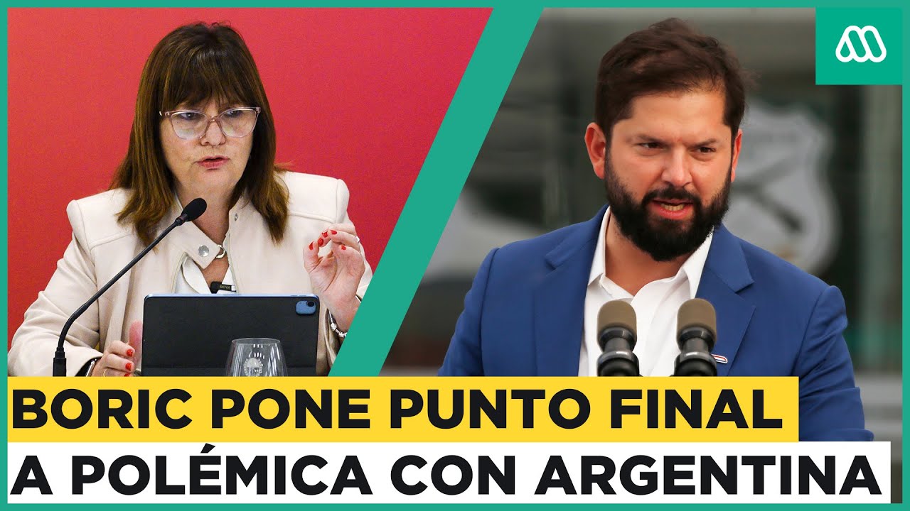 Boric acepta las disculpas de Bullrich: Analista comenta el tenso momento entre Chile y Argentina