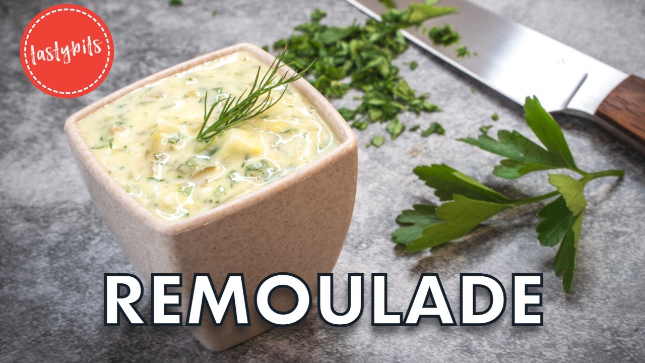 Die BESTE Remoulade selber machen | Dip zu Backfisch, Roastbeef & Co.
