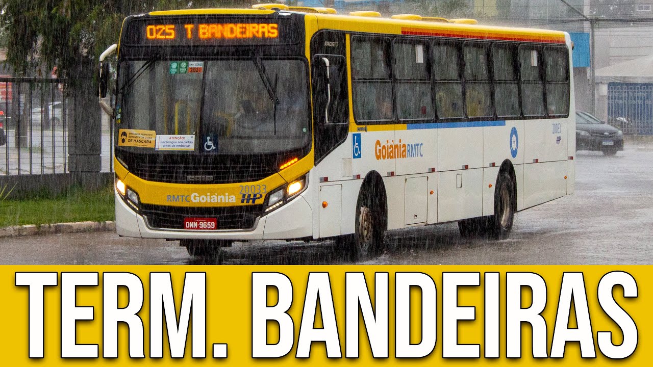 Terminal Bandeiras (Goiânia/GO) - Movimentação de Ônibus #346