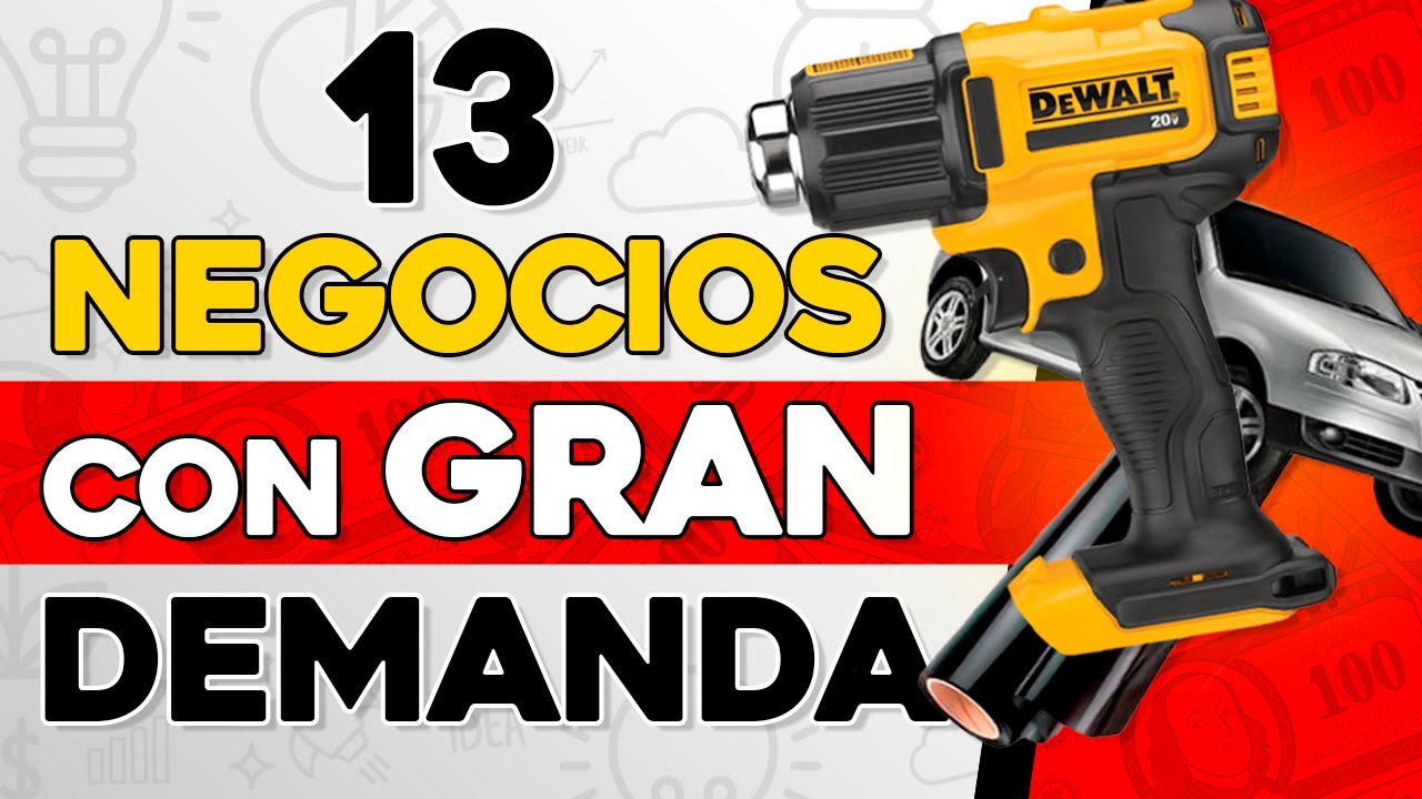🤑 Negocios con BAJA Competencia 💲 Negocios con GRAN Demanda