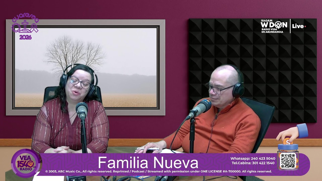 Familia Nueva -Vivir con sencillez la Cuaresma - Viernes, Marzo 13 2026 👨‍👩‍👧‍👦📻