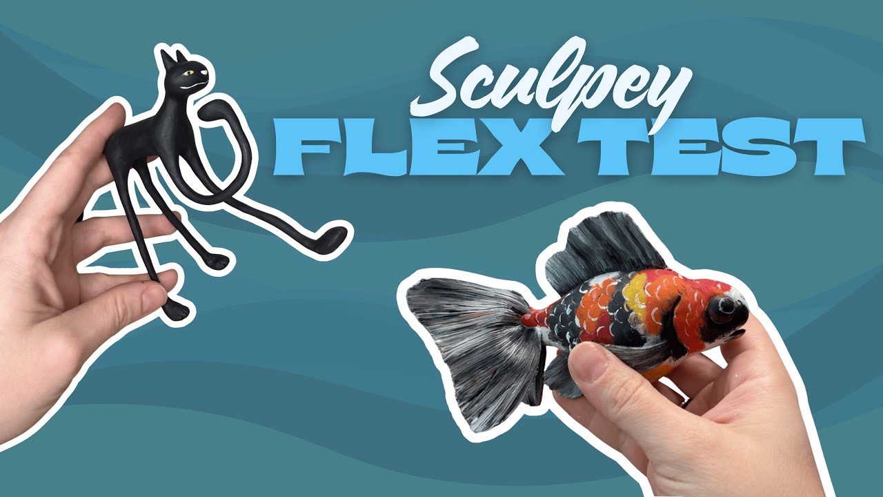 Sculpey Flex Hands-On Review &mdash; Flexible Polymer Clay Test (Worth It?)