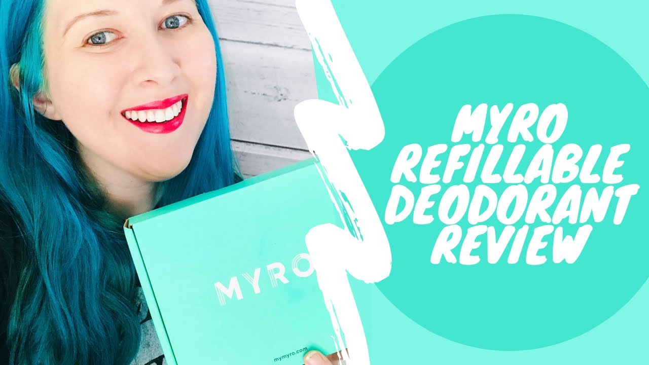 MYRO DEODORANT REVIEW / low-waste, refillable, subscription deodorant / vegan + cruelty-free