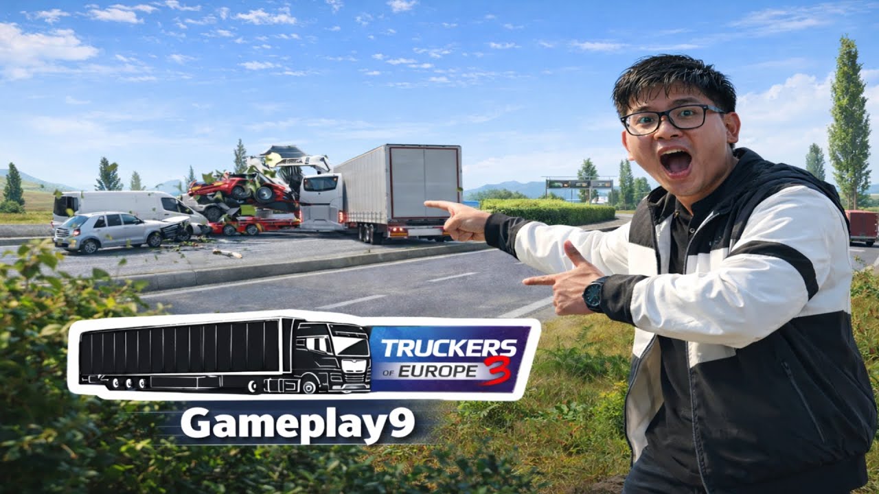 I Visited the Dangerous Accident Occured Site in Truckers of Europe3 #gameplay9 #truckersofeurope3