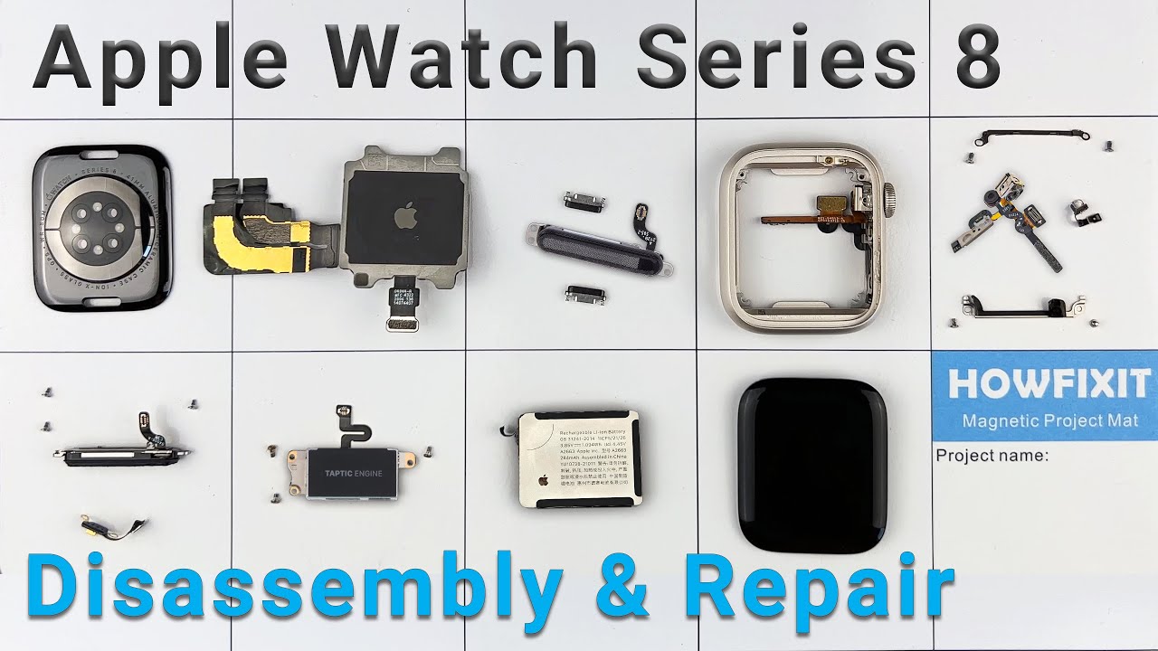 Apple Watch Series 8 Disassembly & Repair Tutorial